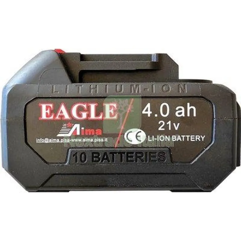 Batteria Eagle Pro Aima Volt 21 AH 4,0 Ricambio Batteria — Smerigliatrici e seghe — rif. FERX.VIR6227567 Batteria Eagle Pro Aima Volt 21 AH 4,0 Ricambio Batteria — Smerigliatrici e seghe — rif. FERX.VIR6227567