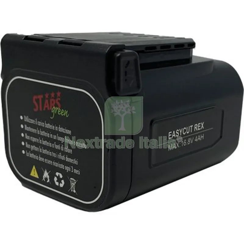 BATTERIA EASYCUT REX STARS VOLT 16,8 AH 4,0 — Punte, frese e dischi — rif. FERX.VIR6227587 BATTERIA EASYCUT REX STARS VOLT 16,8 AH 4,0 — Punte, frese e dischi — rif. FERX.VIR6227587