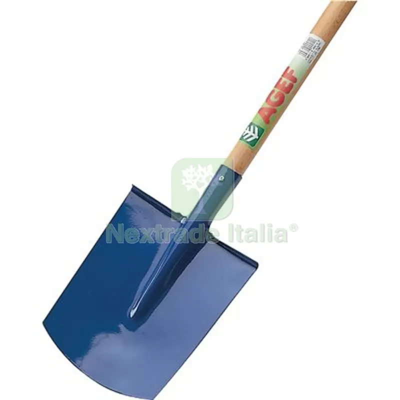 Vanghetto Punta Quadra Stampato + Manico Agef Acciaio/Faggio CM 18X21 H.CM 138 CM 18x21x138 Ø Mm 26 — Punte, frese e dischi — rif. FERX.VIR6231807 Vanghetto Punta Quadra Stampato + Manico Agef Acciaio/Faggio CM 18X21 H.CM 138 CM 18x21x138 Ø Mm 26 — Punte, frese e dischi — rif. FERX.VIR6231807