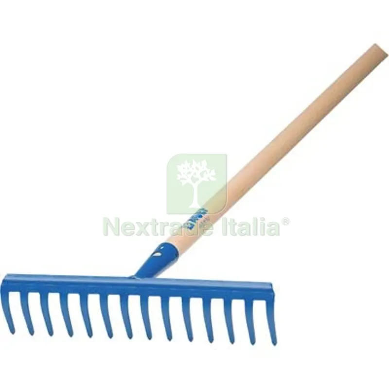 Rastrello Garden Extra + Manico Agef Acciaio Vern/Faggio Denti 12 CM 30 H.CM 120 CM 30x120 Ø Mm 26 — Attrezzi da giardino — rif. FERX.VIR6231815 Rastrello Garden Extra + Manico Agef Acciaio Vern/Faggio Denti 12 CM 30 H.CM 120 CM 30x120 Ø Mm 26 — Attrezzi da giardino — rif. FERX.VIR6231815