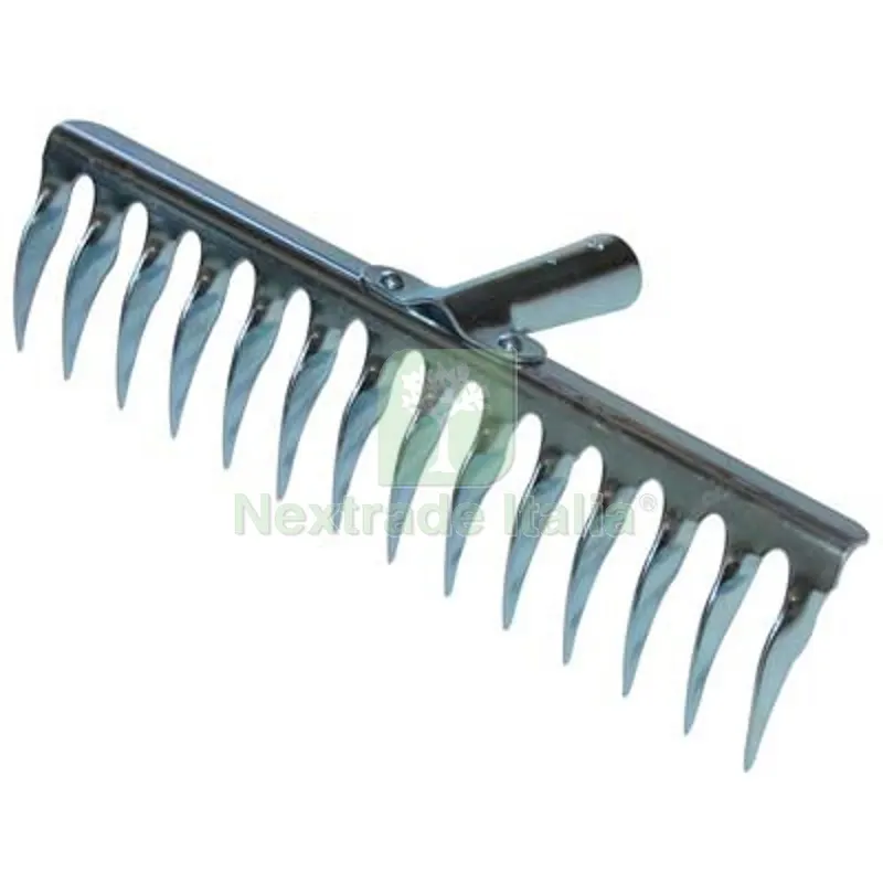 4PZ Rastrello Sarchiatore Stars Acciaio Denti 14 CM 39 O.MM 26 — Attrezzi da giardino — rif. FERX.VIR6232028