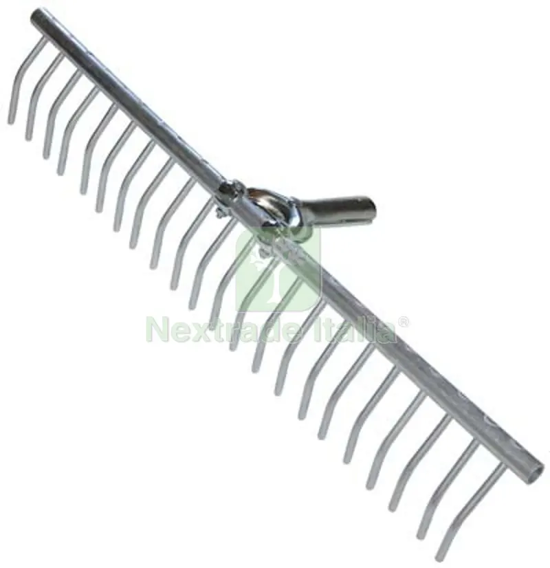Rastrellone Alluminio Fieno Stars Denti 22 CM 68 O.CONICO MM 26 — Attrezzi da giardino — rif. FERX.VIR6237822