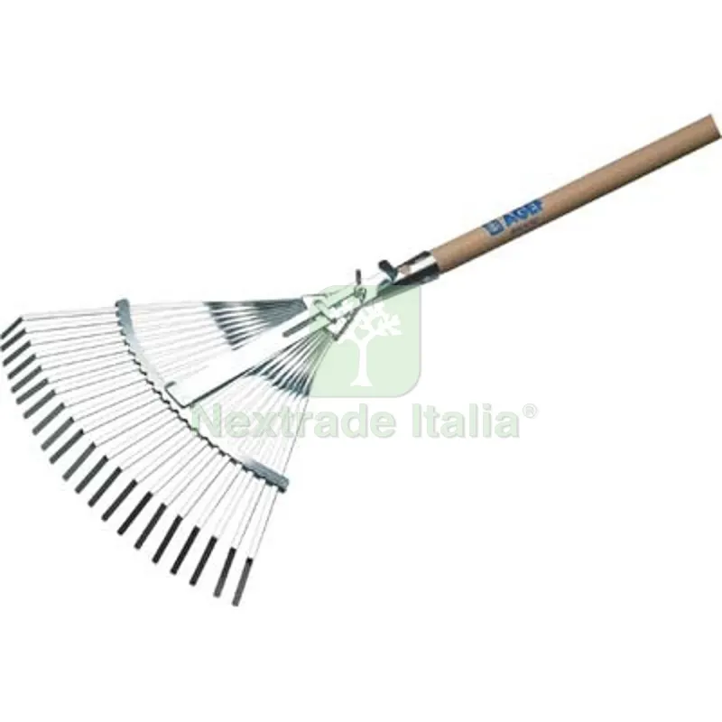 Scopa Giardino a Ventaglio + Manico 851 Agef Acciaio Zinc/Faggio CM 39/48 H.CM 165 CM 49x165 Ø Mm 26 — Casalinghi e organizzazione — rif. FERX.VIR6238544 Scopa Giardino a Ventaglio + Manico 851 Agef Acciaio Zinc/Faggio CM 39/48 H.CM 165 CM 49x165 Ø Mm 26 — Casalinghi e organizzazione — rif. FERX.VIR6238544