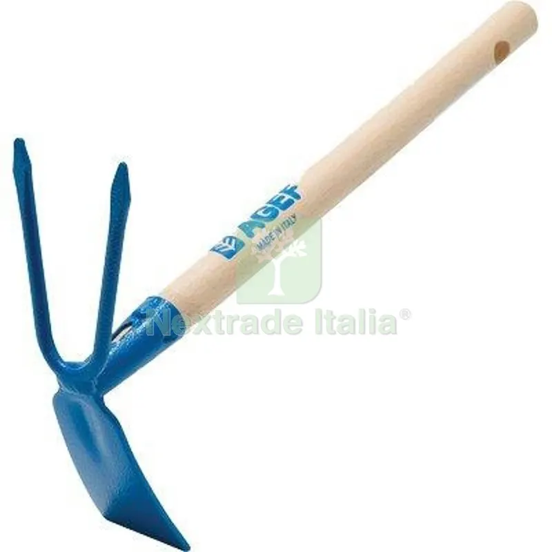 12PZ Zappetta Quadro Bidente NEW Agef Acciaio Vern/Faggio CM 29 CM 4x16x29 — Attrezzi da giardino — rif. FERX.VIR6239804 12PZ Zappetta Quadro Bidente NEW Agef Acciaio Vern/Faggio CM 29 CM 4x16x29 — Attrezzi da giardino — rif. FERX.VIR6239804