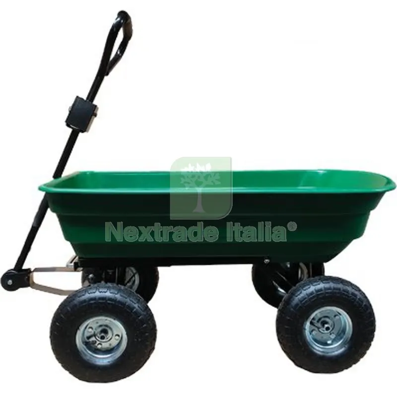 Carrello Fourwheels Ribaltabile Stars Vasca PPL Portata KG 200 — Attrezzi da giardino — rif. FERX.VIR6293252