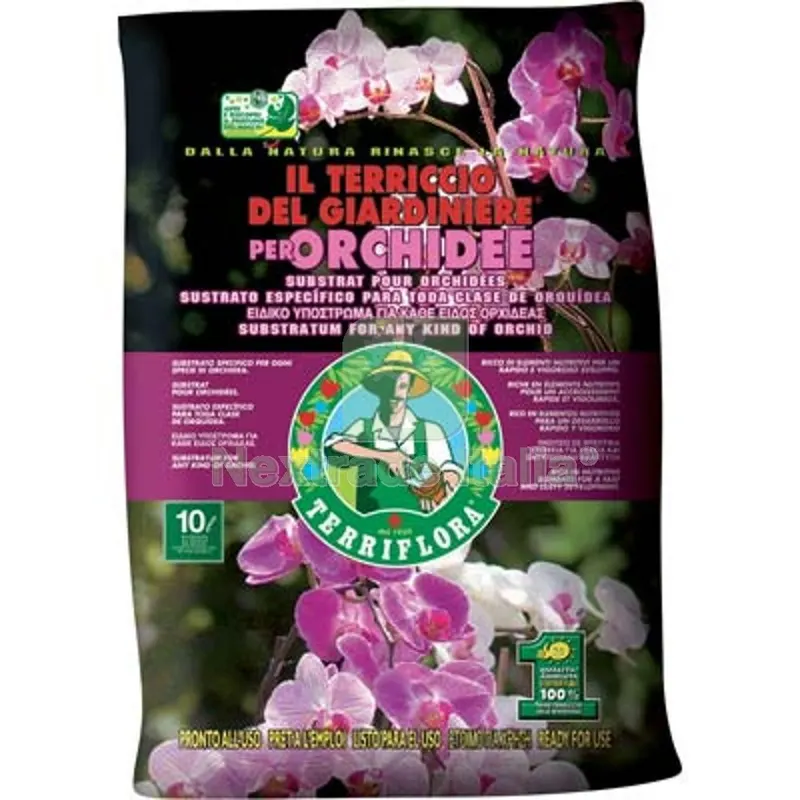TERRICCIO ORCHIDEE TERRIFLORA LT 10 (48) — Protezione piante e sementi — rif. FERX.VIR6293563 TERRICCIO ORCHIDEE TERRIFLORA LT 10 (48) — Protezione piante e sementi — rif. FERX.VIR6293563