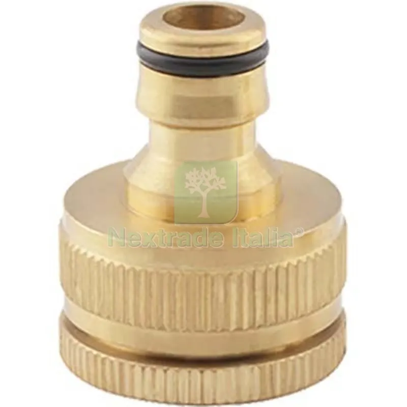 10PZ Presa a Rubinetto Ottone + Innesto Rapido Stars 1/2-3/4F Diametro Pollici 1/2"x3/4" — Rubinetti e valvole — rif. FERX.VIR6301601 10PZ Presa a Rubinetto Ottone + Innesto Rapido Stars 1/2-3/4F Diametro Pollici 1/2"x3/4" — Rubinetti e valvole — rif. FERX.VIR6301601