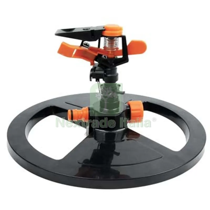 2PZ Irrigatore Battente 427 su Base Stars Plastica Settore Innesto Rapido Passante Self Diametro Pollici 1/2" — Irrigazione — rif. FERX.VIR6310605