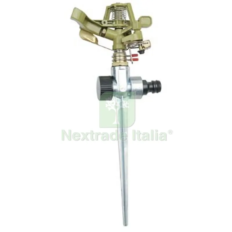 2PZ Irrigatore Battente 423 su Puntale Stars Ottone Settore Innesto Rapido Passante Self Diametro Pollici 1/2" — Irrigazione — rif. FERX.VIR6310610 2PZ Irrigatore Battente 423 su Puntale Stars Ottone Settore Innesto Rapido Passante Self Diametro Pollici 1/2" — Irrigazione — rif. FERX.VIR6310610