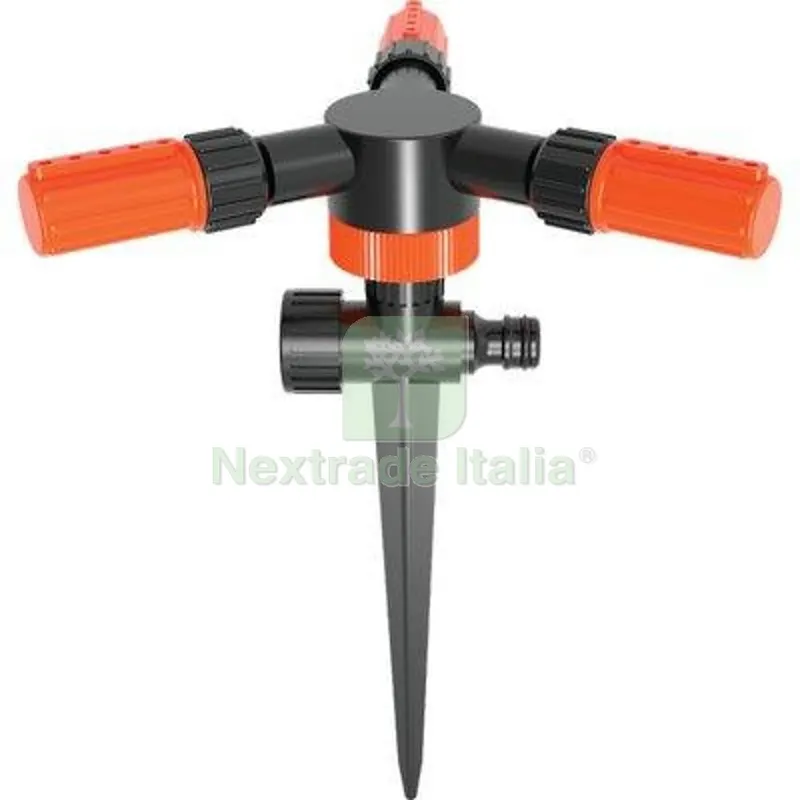 5PZ Irrigatore 3 Bracci EVO su Puntale Stars Innesto Rapido Passante Self Diametro Pollici 1/2" — Irrigazione — rif. FERX.VIR6310615 5PZ Irrigatore 3 Bracci EVO su Puntale Stars Innesto Rapido Passante Self Diametro Pollici 1/2" — Irrigazione — rif. FERX.VIR6310615