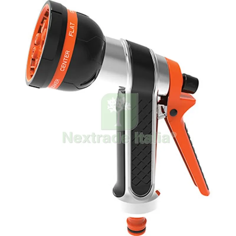 Idropistola Multifunzione Silver Stars Innesto Rapido Corpo Alluminio/Grip Self — Attrezzi da giardino — rif. FERX.VIR6310635 Idropistola Multifunzione Silver Stars Innesto Rapido Corpo Alluminio/Grip Self — Attrezzi da giardino — rif. FERX.VIR6310635