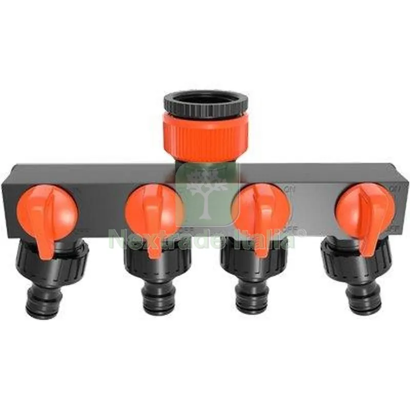 2PZ Presa a Rubinetto + 4 Innesti Rapidi Stars 3/4-1"F Self Diametro Pollici 3/4"x1" — Rubinetti e valvole — rif. FERX.VIR6310673