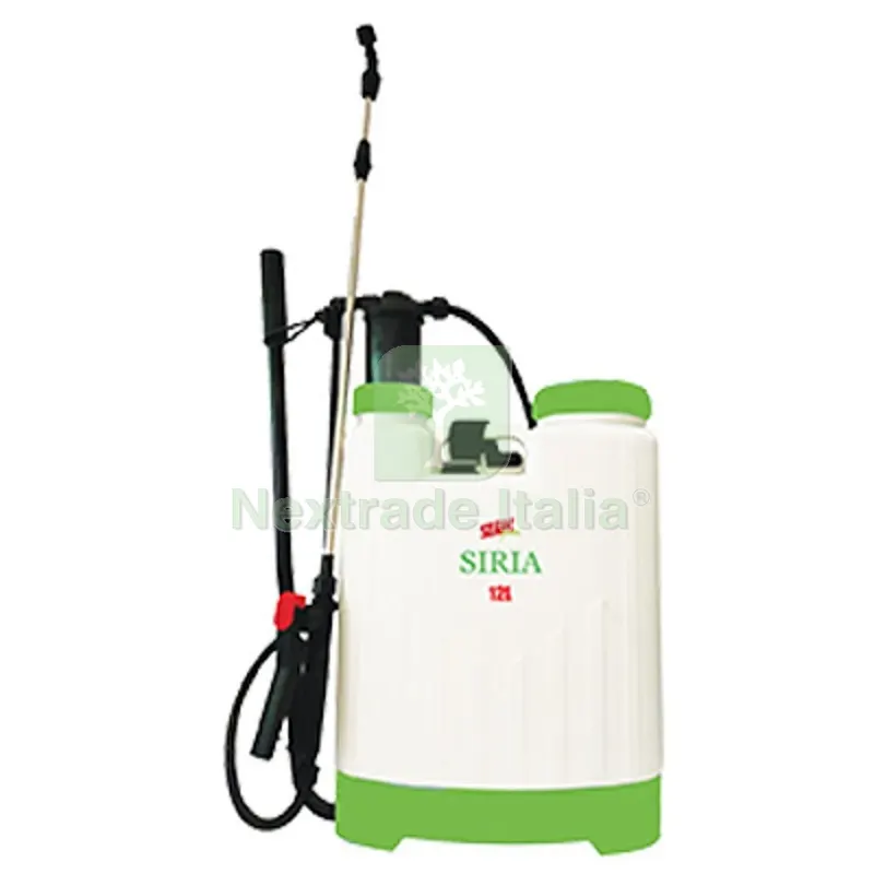 Pompa a Spalla Siria 12 Stars LT 12 Pompante Nylon Lancia Asta Metallica — Irrigazione — rif. FERX.VIR6322303