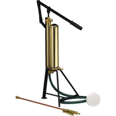 POMPA MANUALE PITTORE OTTONE AUTOADESCANTE SU TREPPIEDI — Accessori per spruzzatura e pompe — rif. FERX.VIR6323910 POMPA MANUALE PITTORE OTTONE AUTOADESCANTE SU TREPPIEDI — Accessori per spruzzatura e pompe — rif. FERX.VIR6323910