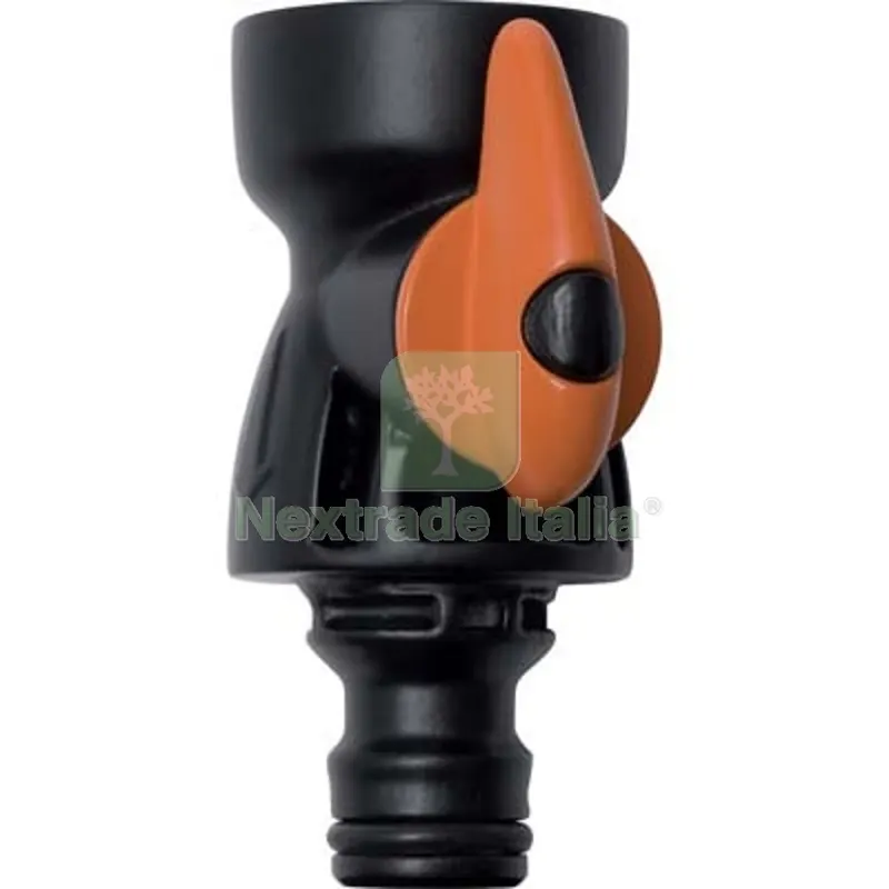 2PZ PRESA A RUBINETTO + INNESTO RAPIDO E VALVOLA GF 3/4F SELF 8000-5001 DIAMETRO POLLICI 3/4" — Rubinetti e valvole — rif. FERX.VIR6400020