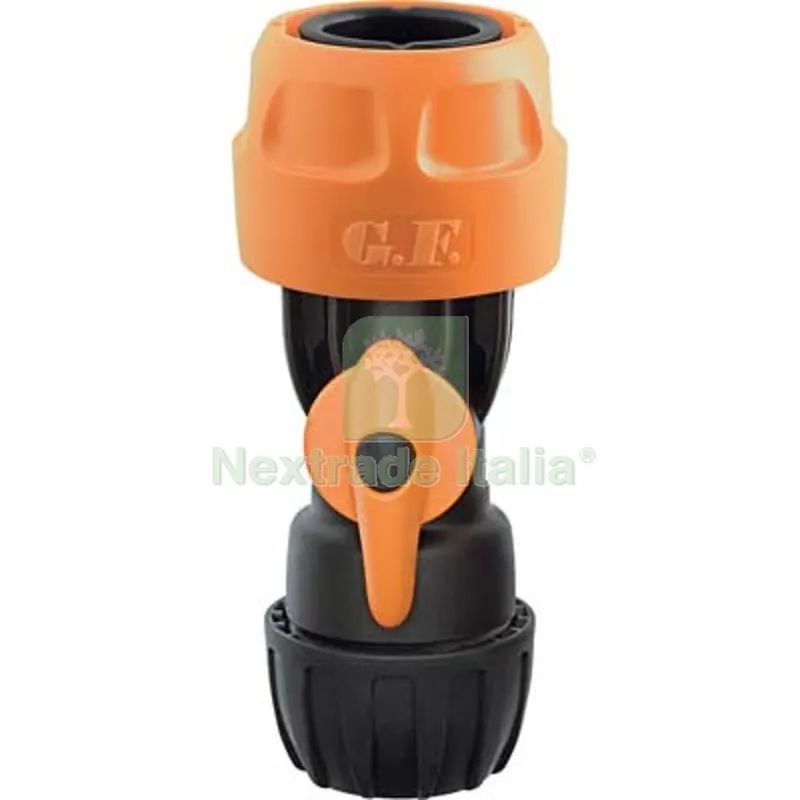 5PZ RACCORDO RAPIDO STRINGITUBO + VALVOLA GF 1/2-5/8 8000-5024 DIAMETRO POLLICI 1/2"x5/8" — Tubi e raccordi — rif. FERX.VIR6400047