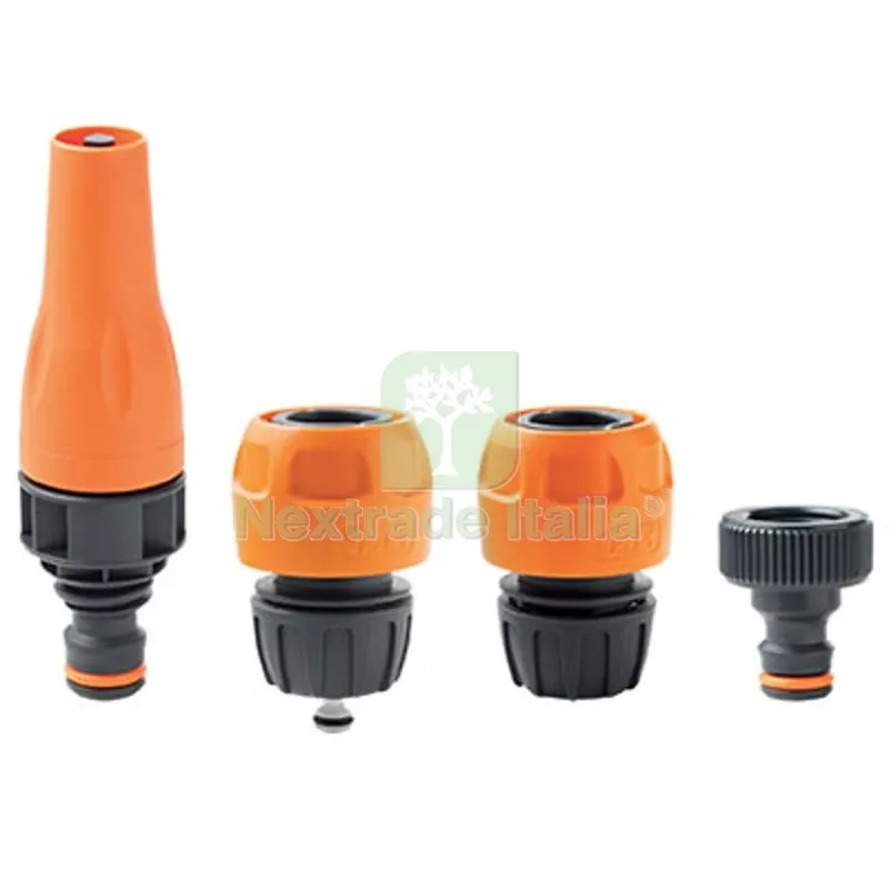 2PZ Lancia Kit 4 GF Innesto Rapido LT/MIN 12 BAR 4 Self 8000-5422 — Attrezzi da giardino — rif. FERX.VIR6400081 2PZ Lancia Kit 4 GF Innesto Rapido LT/MIN 12 BAR 4 Self 8000-5422 — Attrezzi da giardino — rif. FERX.VIR6400081