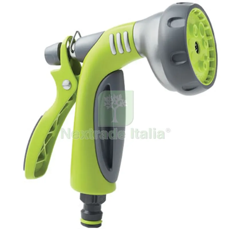 Idropistola Multifunzione Metallo Gomma GF Innesto Rapido LT/MIN 10 BAR 4 8028-5558 — Attrezzi da giardino — rif. FERX.VIR6400121 Idropistola Multifunzione Metallo Gomma GF Innesto Rapido LT/MIN 10 BAR 4 8028-5558 — Attrezzi da giardino — rif. FERX.VIR6400121