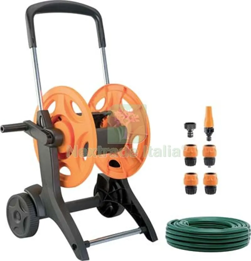 Avvolgitubo Irrigazione Carrellato Eurotank GF PLT/Acciaio Ruote PLT +TUBO 1/2 MT 20 +RACCORDI Diametro Pollici 1/2" L MT 20/60 — Irrigazione — rif. FERX.VIR6400156 Avvolgitubo Irrigazione Carrellato Eurotank GF PLT/Acciaio Ruote PLT +TUBO 1/2 MT 20 +RACCORDI Diametro Pollici 1/2" L MT 20/60 — Irrigazione — rif. FERX.VIR6400156