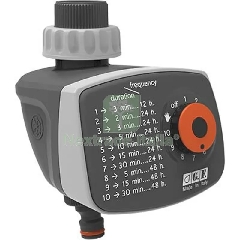 Centralina Irrigazione GF10 Innesto Rapido 3/4F 1XTRANSISTOR Volt 9 Diametro Pollici 3/4" — Irrigazione — rif. FERX.VIR6400209 Centralina Irrigazione GF10 Innesto Rapido 3/4F 1XTRANSISTOR Volt 9 Diametro Pollici 3/4" — Irrigazione — rif. FERX.VIR6400209
