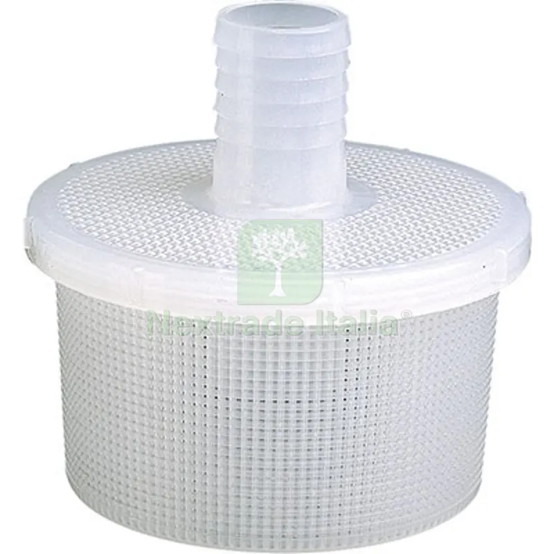 5PZ Filtro Pescaggio x Pompa Politene MM 25 MM 100x54 — Irrigazione — rif. FERX.VIR6411525 5PZ Filtro Pescaggio x Pompa Politene MM 25 MM 100x54 — Irrigazione — rif. FERX.VIR6411525