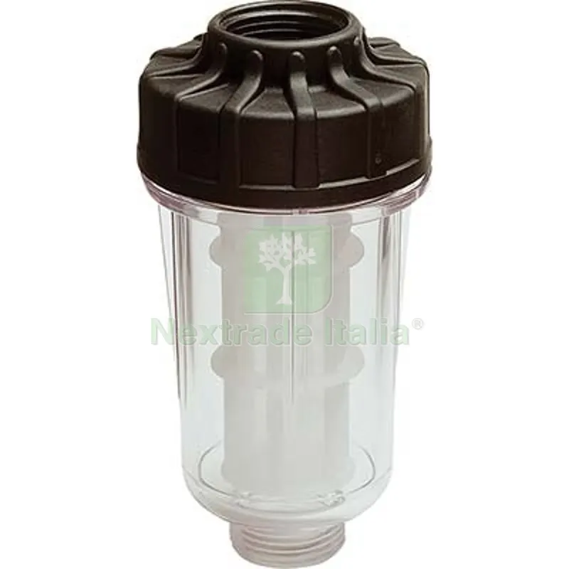 2PZ Filtro Idro Garden GF Cartuccia Lavabile + Filtro Rete GF CFS 3 Micron 6 Diametro Pollici 3/4" — Irrigazione — rif. FERX.VIR6522168
