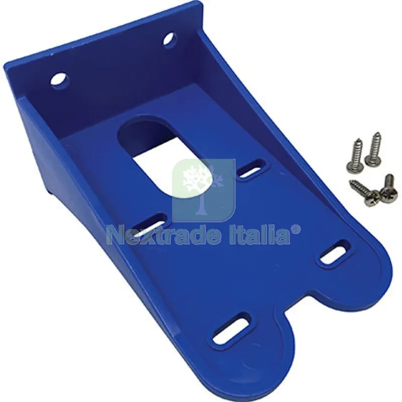 2PZ SUPPORTO MURALE FILTRO CARTUCCIA PLASTICA 5" E 10" + FISSAGGIO — Tubi e raccordi — rif. FERX.VIR6522170