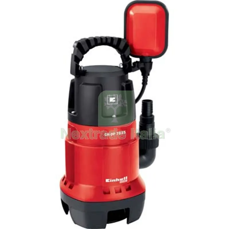 Elettropompa Acque Sporche GC-DP 7835 Einhell ABS Volt 230 Watt 780 HP 1,05 LT/M 260 H.MT 8 W 780 — Pompe — rif. FERX.VIR6522259 Elettropompa Acque Sporche GC-DP 7835 Einhell ABS Volt 230 Watt 780 HP 1,05 LT/M 260 H.MT 8 W 780 — Pompe — rif. FERX.VIR6522259