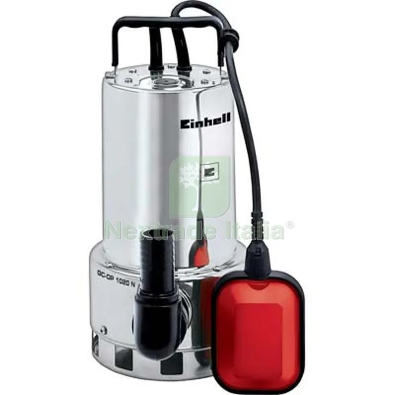 Elettropompa Acque Sporche GC-DP 1020N Einhell Inox Volt 230 Watt 1000 HP 1,35 LT/M 300 H.MT 9 W 1000 — Pompe — rif. FERX.VIR6522261 Elettropompa Acque Sporche GC-DP 1020N Einhell Inox Volt 230 Watt 1000 HP 1,35 LT/M 300 H.MT 9 W 1000 — Pompe — rif. FERX.VIR6522261