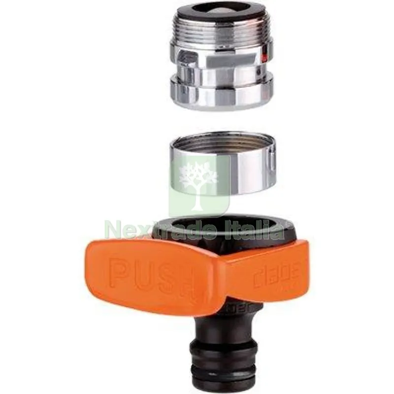 Presa a Rubinetto Bagno Cucina Claber 3/4F FASCETTA+M22+F24 EST Self 8587 Diametro Pollici 3/4" — Rubinetti e valvole — rif. FERX.VIR6600018 Presa a Rubinetto Bagno Cucina Claber 3/4F FASCETTA+M22+F24 EST Self 8587 Diametro Pollici 3/4" — Rubinetti e valvole — rif. FERX.VIR6600018
