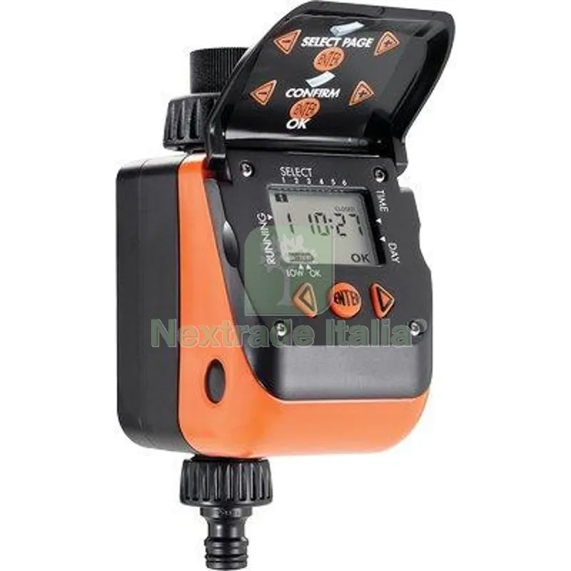 Centralina Irrigazione Aquauno VIDEO-6 Plus Claber Innesto Rapido 3/4F 1XTRANSISTOR Volt 9 Self 8413 Diametro Pollici 3/4" — Irrigazione — rif. FERX.VIR6600208