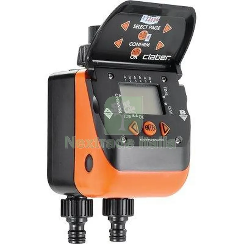 CENTRALINA IRRIGAZIONE AQUADUE DUPLO EVO CLABER INNESTO RAPIDO 3/4F 1XTRANSISTOR VOLT 9 SELF 8410 DIAMETRO POLLICI 3/4" — Irrigazione — rif. FERX.VIR6600209 CENTRALINA IRRIGAZIONE AQUADUE DUPLO EVO CLABER INNESTO RAPIDO 3/4F 1XTRANSISTOR VOLT 9 SELF 8410 DIAMETRO POLLICI 3/4" — Irrigazione — rif. FERX.VIR6600209