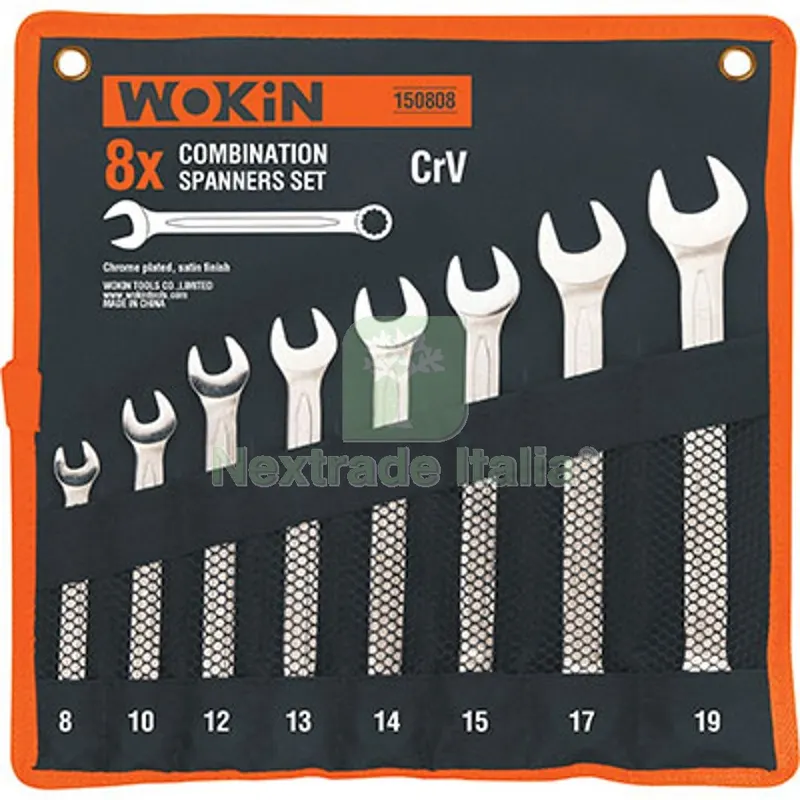 CHIAVI COMBINATE SERIE 150808 WOKIN MM 8/19 CF=PZ 8 — Chiavi grezze e duplicati — rif. FERX.VIR7000100 CHIAVI COMBINATE SERIE 150808 WOKIN MM 8/19 CF=PZ 8 — Chiavi grezze e duplicati — rif. FERX.VIR7000100