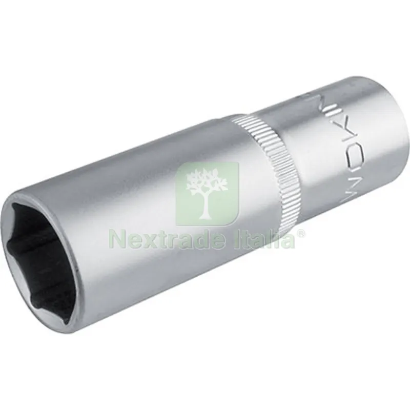 4PZ Chiave a Bussola Esagonale Lunga 1546 Wokin 1/2F MM 19 154619 Poll 1/2" — Chiavi e bussole — rif. FERX.VIR7000409 4PZ Chiave a Bussola Esagonale Lunga 1546 Wokin 1/2F MM 19 154619 Poll 1/2" — Chiavi e bussole — rif. FERX.VIR7000409