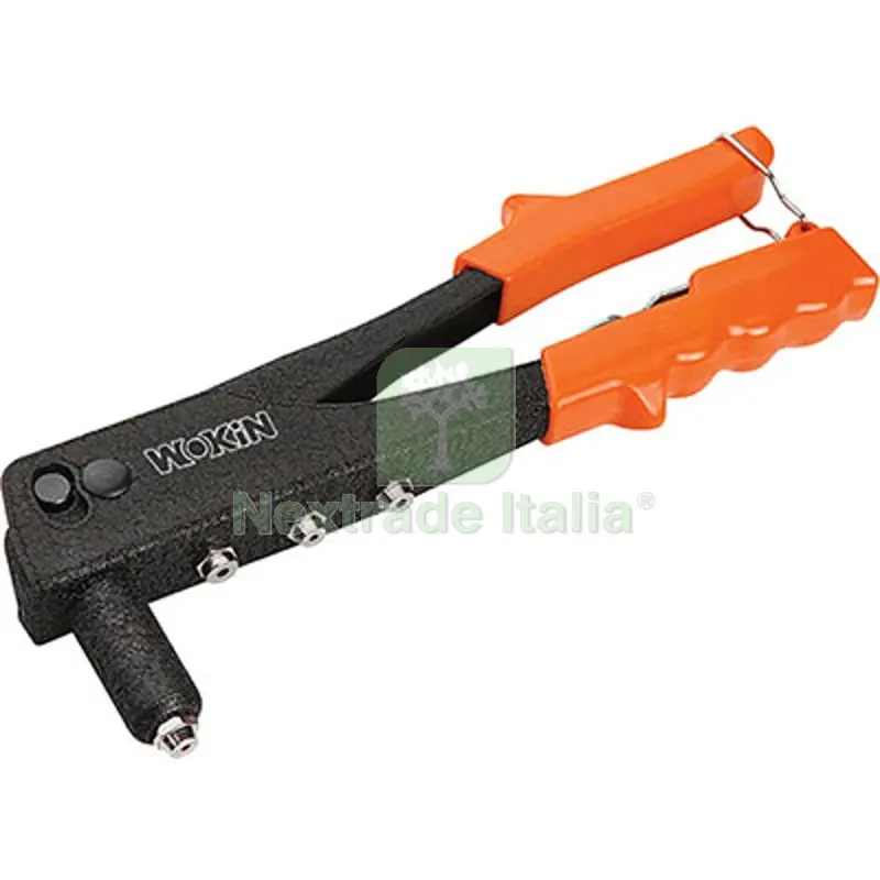 2PZ RIVETTATRICE MANUALE TESTA FISSA 215110 WOKIN ACCIAIO MM 2,4/4,8 CM 26 — Rivetti — rif. FERX.VIR7002650