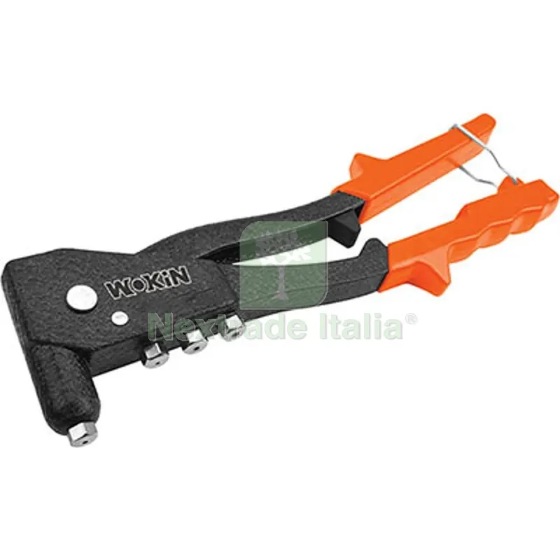 2PZ RIVETTATRICE MANUALE TESTA FISSA 215210 WOKIN ALLUMINIO MM 2,4/4,8 CM 26 — Rivetti — rif. FERX.VIR7002652
