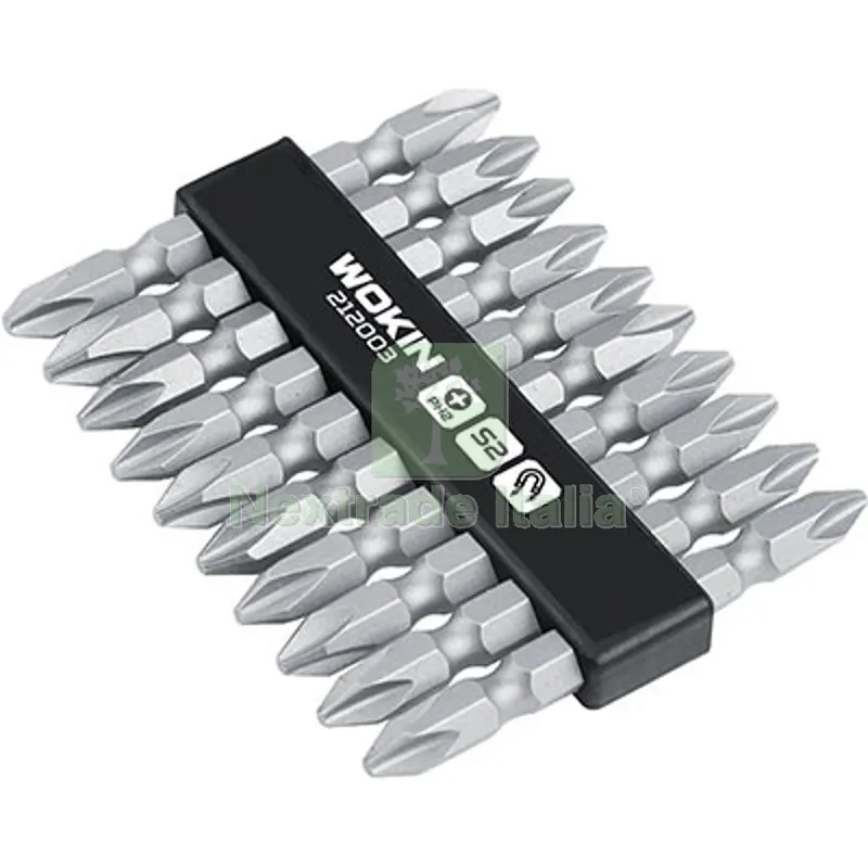 2CF INSERTI SERIE X AVVITATORE 212003 WOKIN PH2/PH2XMM 65 CF=PZ 10 PHXMM 2x65 — Trapani e avvitatori — rif. FERX.VIR7002800
