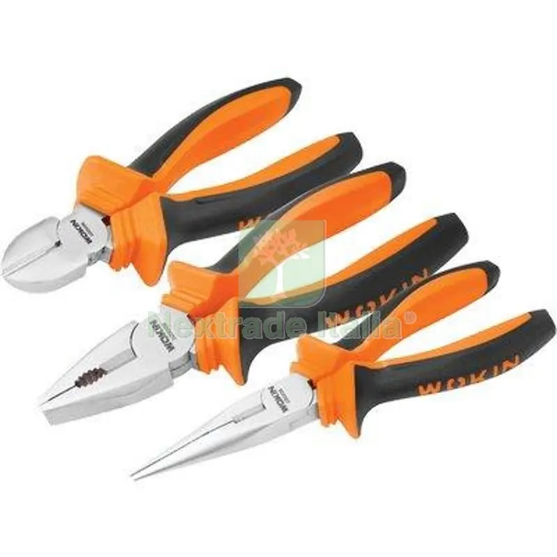 SET PINZE TRIS 100903 WOKIN MM 180 CF=PZ 3 — Pinze e tronchesi — rif. FERX.VIR7003513 SET PINZE TRIS 100903 WOKIN MM 180 CF=PZ 3 — Pinze e tronchesi — rif. FERX.VIR7003513