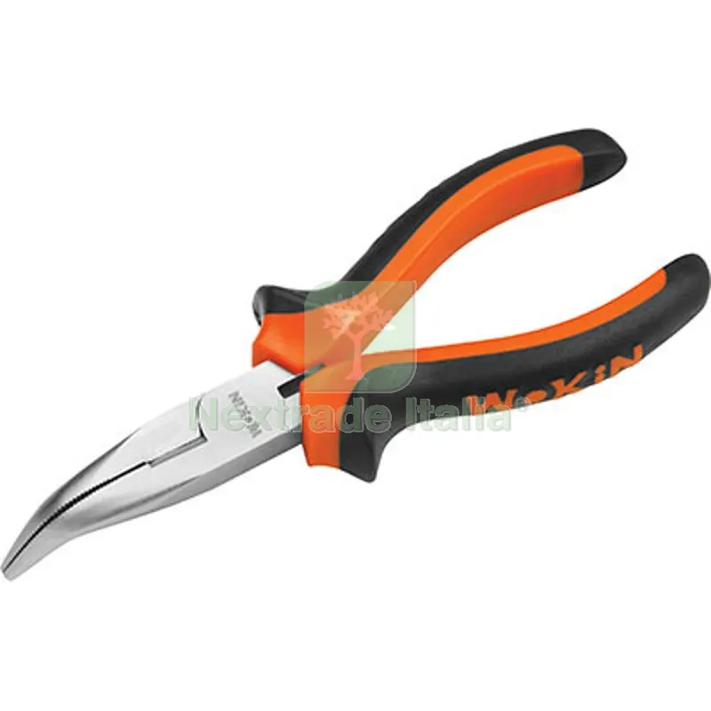 3PZ Pinza Becchi Mezzotondi Piegati 1003 Wokin MM 160 100306 — Pinze e tronchesi — rif. FERX.VIR7003524