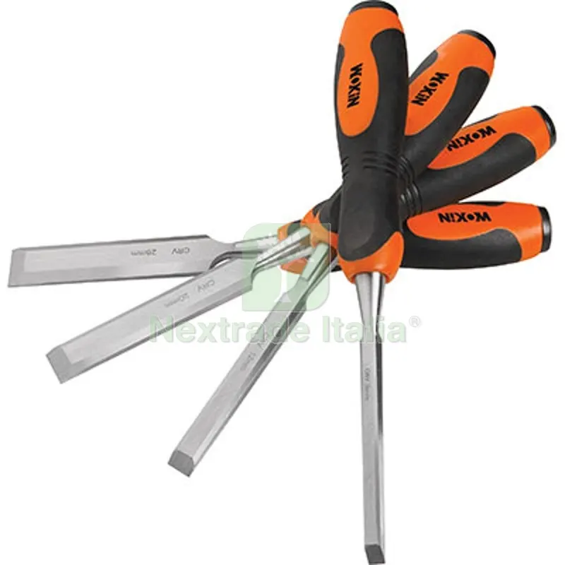 Scalpelli Legno Serie 254404 Wokin M.SINTETICO MM 8/12/20/26 CF=PZ 4 CM 27 — Utensili da muratore — rif. FERX.VIR7004570 Scalpelli Legno Serie 254404 Wokin M.SINTETICO MM 8/12/20/26 CF=PZ 4 CM 27 — Utensili da muratore — rif. FERX.VIR7004570