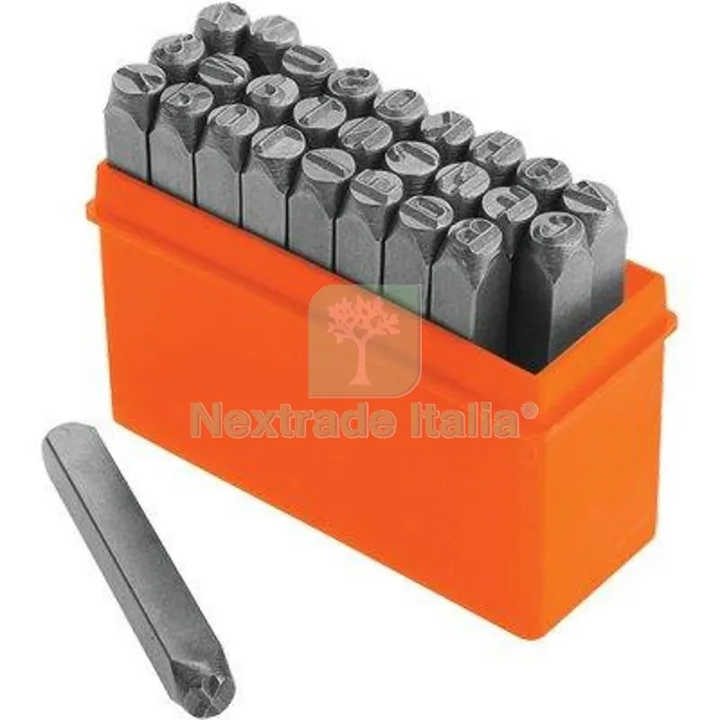 PUNZONI SERIE LETTERE 2573 WOKIN 257306 A/Z MM 6 — Punzoni bulini e scalpelli — rif. FERX.VIR7004803 PUNZONI SERIE LETTERE 2573 WOKIN 257306 A/Z MM 6 — Punzoni bulini e scalpelli — rif. FERX.VIR7004803