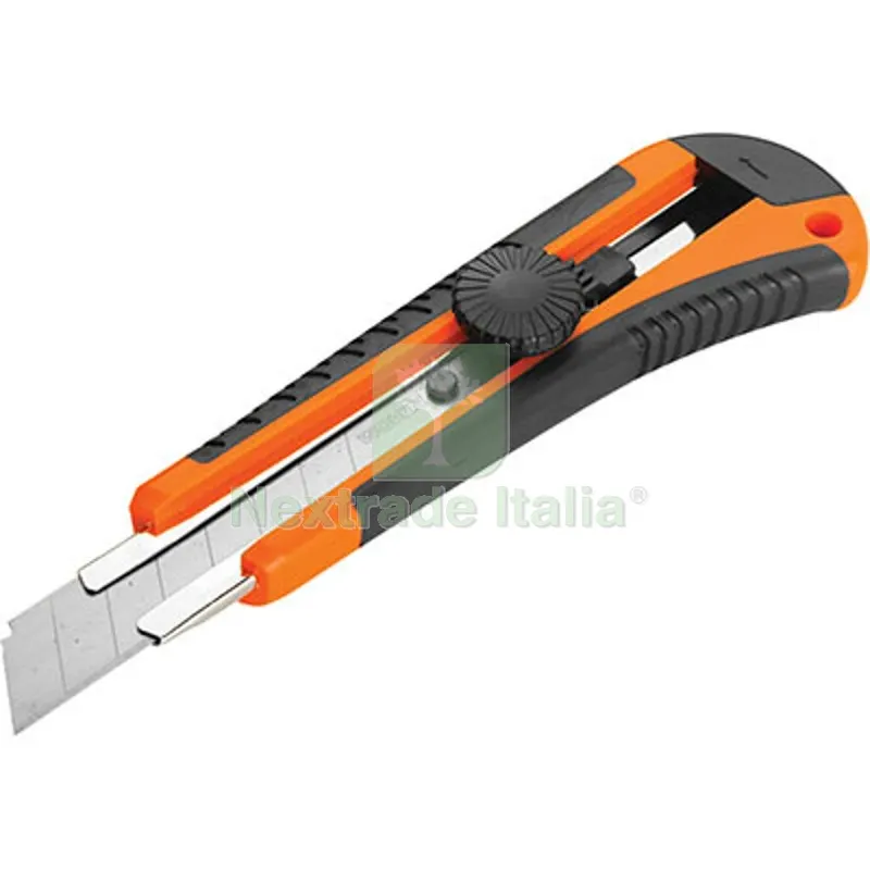 6PZ CUTTER SOFTGRIP 300228 WOKIN MM 18 + LAME 1 — Misurazione e taglio manuale — rif. FERX.VIR7005512 6PZ CUTTER SOFTGRIP 300228 WOKIN MM 18 + LAME 1 — Misurazione e taglio manuale — rif. FERX.VIR7005512
