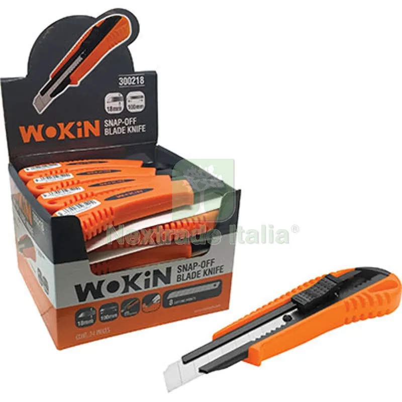24PZ CUTTER ABS PLUS 300218 WOKIN MM 18 — Misurazione e taglio manuale — rif. FERX.VIR7005518 24PZ CUTTER ABS PLUS 300218 WOKIN MM 18 — Misurazione e taglio manuale — rif. FERX.VIR7005518