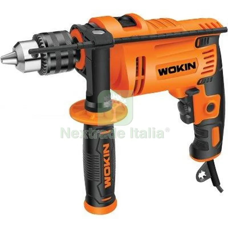 Trapano a Percussione 784108 Wokin Volt 230 Watt 850 Cremagliera MM 13 W 850 — Trapani e avvitatori — rif. FERX.VIR7006135 Trapano a Percussione 784108 Wokin Volt 230 Watt 850 Cremagliera MM 13 W 850 — Trapani e avvitatori — rif. FERX.VIR7006135