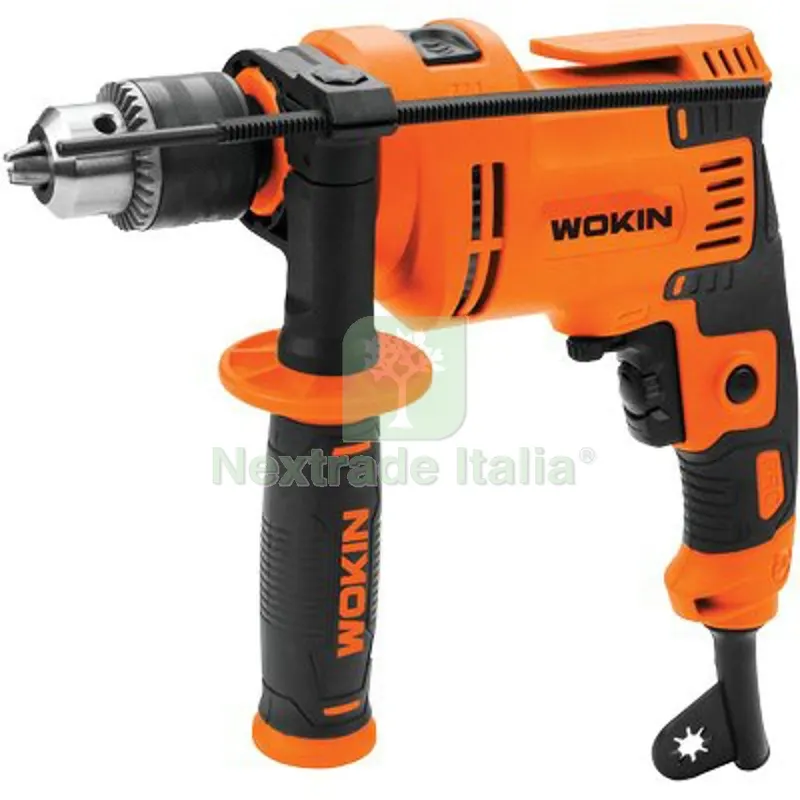 Trapano a Percussione 784165 Wokin Volt 220 Watt 650 Cremagliera MM 13 W 650 — Trapani e avvitatori — rif. FERX.VIR7006137 Trapano a Percussione 784165 Wokin Volt 220 Watt 650 Cremagliera MM 13 W 650 — Trapani e avvitatori — rif. FERX.VIR7006137