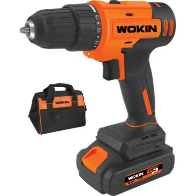 TRAPANO AVVIT BATTERIA GP20V 622010 WOKIN VOLT 20X2 AH 2,0 + SOFTBAG — Trapani e avvitatori — rif. FERX.VIR7006345 TRAPANO AVVIT BATTERIA GP20V 622010 WOKIN VOLT 20X2 AH 2,0 + SOFTBAG — Trapani e avvitatori — rif. FERX.VIR7006345