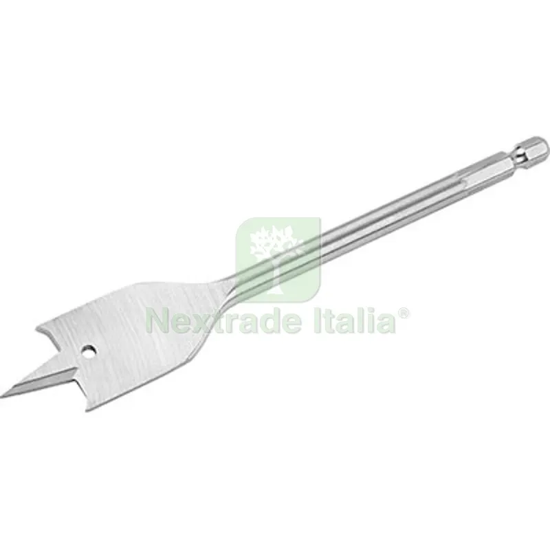 3PZ MECCHIA PIATTA X LEGNO 7545 WOKIN MM 30X152 ATTACCO 1/4M 754530 — Punte, frese e dischi — rif. FERX.VIR7006709