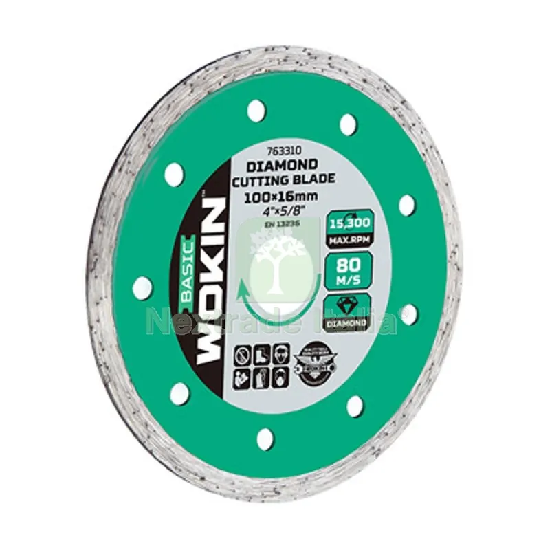 5PZ DISCO DIAMANTATO CORONA LISCIA 7633 WOKIN MM 115X22,2 H.MM 1,8 763311 — Punte, frese e dischi — rif. FERX.VIR7006768