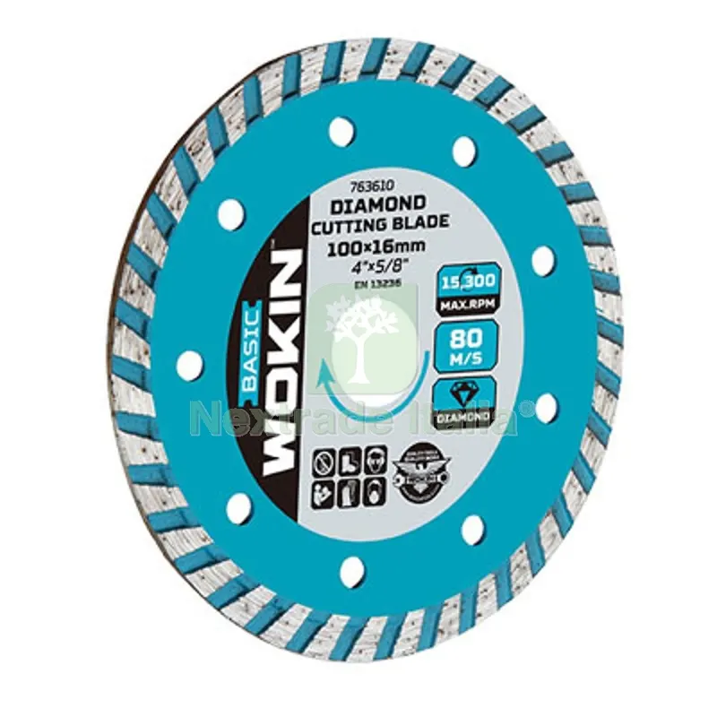DISCO DIAMANTATO CORONA ZIGRINATA 763 WOKIN MM 125X22,2 H.MM 2,0 763612 — Punte, frese e dischi — rif. FERX.VIR7006775 DISCO DIAMANTATO CORONA ZIGRINATA 763 WOKIN MM 125X22,2 H.MM 2,0 763612 — Punte, frese e dischi — rif. FERX.VIR7006775