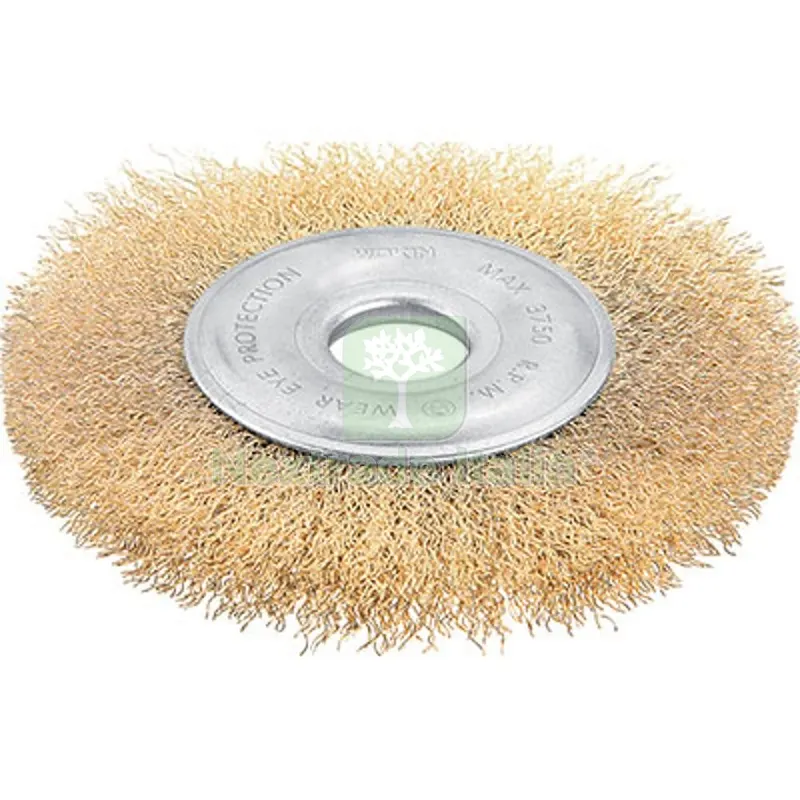 4PZ Spazzola Acciaio Circolare + Foro 770505 Wokin MM 125 F.MM 22,2 Ø Mm 125x22,2 — Marchi utensili elettrici — rif. FERX.VIR7006852 4PZ Spazzola Acciaio Circolare + Foro 770505 Wokin MM 125 F.MM 22,2 Ø Mm 125x22,2 — Marchi utensili elettrici — rif. FERX.VIR7006852